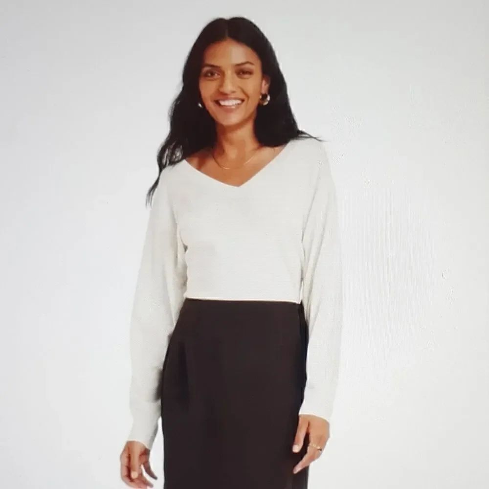 Sweater White XXL New With Tags